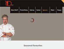 Tablet Screenshot of chefdtv.com